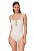 Profile by Gottex Jolene Textured Square Neck One Piece